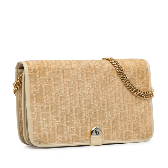 Pre-Loved Dior Oblique Chain Shoulder Bag - Picture 2 of 11